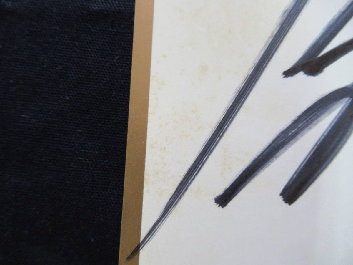 Amazon.co.jp: xyuサイン-B55西城秀樹 サイン色紙 RCA : 文房具